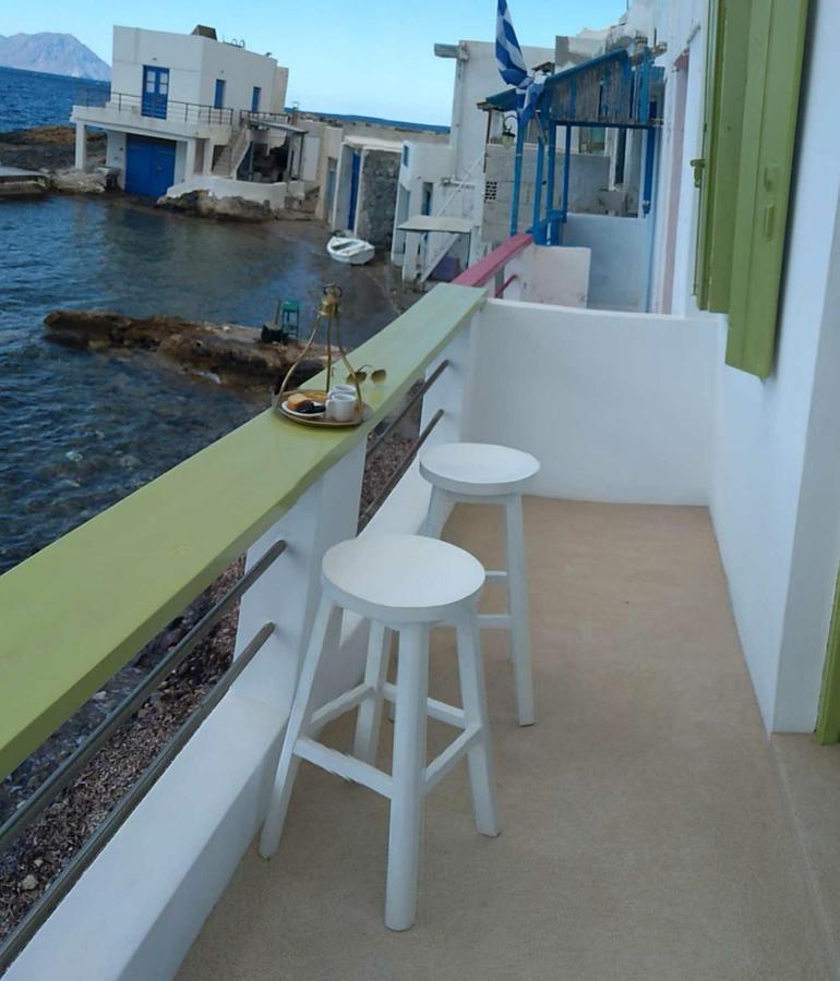 Milos By The Sea - Eco House Plaka  Ngoại thất bức ảnh